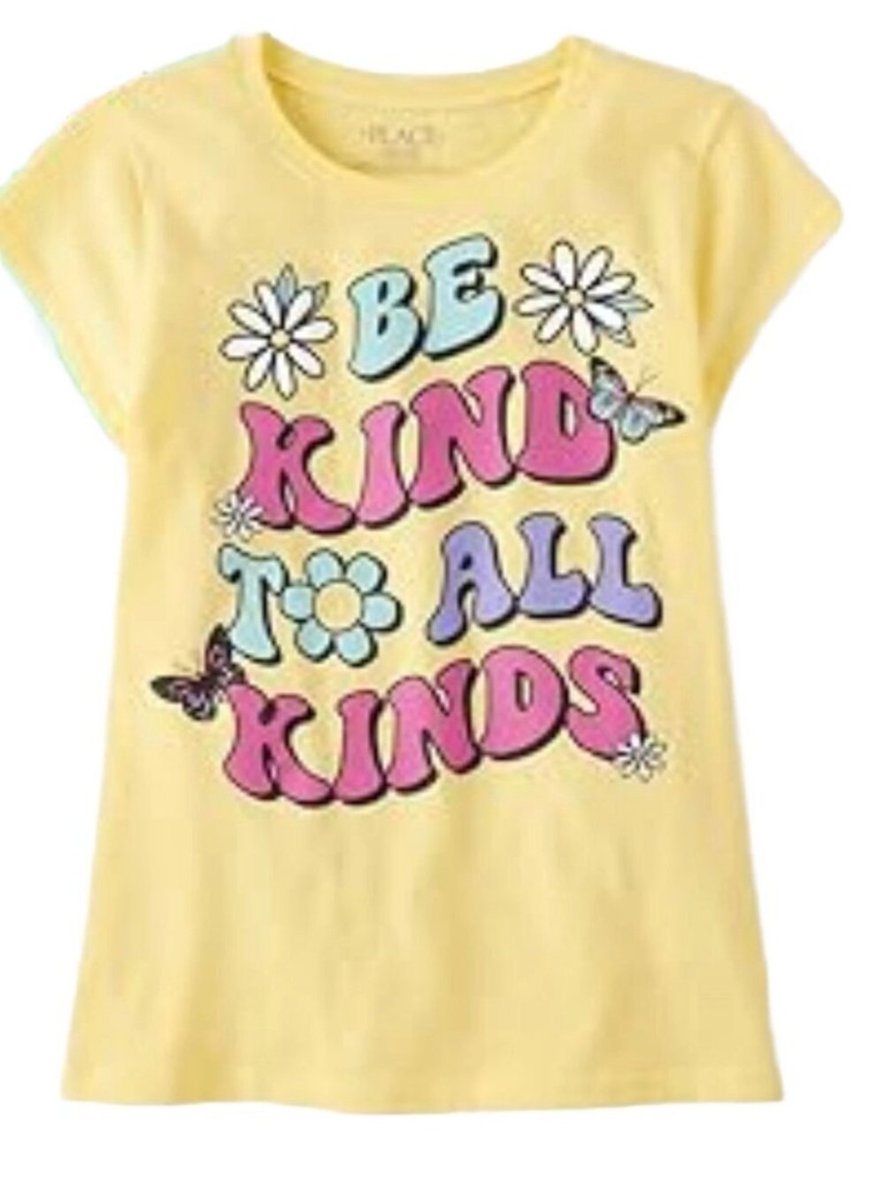 Children’s Place Girls Be Kind Graphic Tee Shirt Size M NEW WITH TAGS